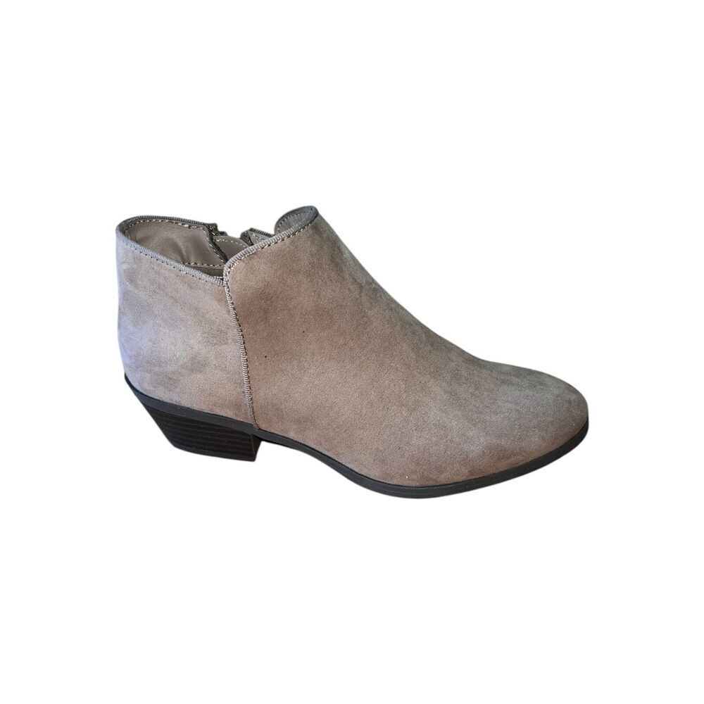 Style & Co -  Taupe Fashion Ankle Bootie - Wiley F1 - Women’s Size 6.5